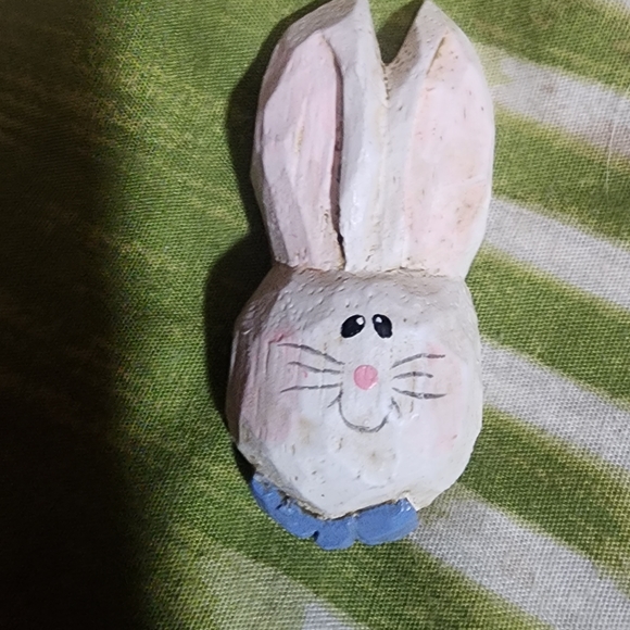 Rustic looking Bunny Pin / Brooch vintage - Picture 3 of 5